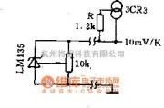 特种集成传感器中的LM135温度遥测电路图