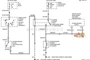 马自达中的马自达94TAURUS后门电路图