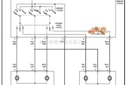 日产中的200SX-1996日产尼桑电动后视镜电路图