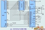 单片机制作中的ad574应用电路图