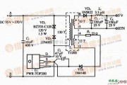 数字电路中的高频变压器式开关电源原理图