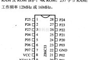 数字电路中的芯片引脚及主要特性Z86C33 8位微控制器