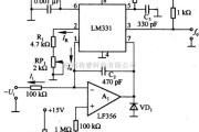 单片机制作中的lm331应用电路图