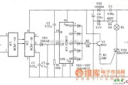 遥控电路（综合)中的采用RCM-lA/1B的无线电遥控照明灯电路原理图