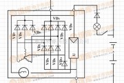 电源电路中的十一管交流电机电路图