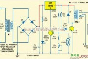 传感器电路中的基于7806三端稳压器实现自动灯控制器电路