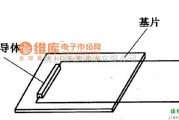 光敏电阻中的半导体应变片结构示意电路图