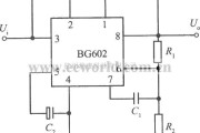 电源电路中的用PNP型功率显像管扩流的BG602集成稳压电源