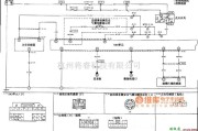 宝马中的M6轿车安全气囊系统电路图