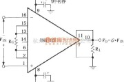 仪表放大器中的INA103的基本连接电路