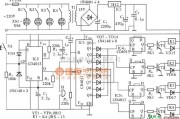 开关电路中的家庭影院系统电源控制开关(CD4013、CD4017)电路图