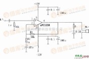 集成音频放大中的由μPC1238构成的1OW音频功率放大器电路图