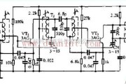 线性放大电路中的收音机双调谐中频放大电路电路图