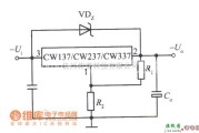 稳压电源中的CW137组成的高输出电压集成稳压电源电路图