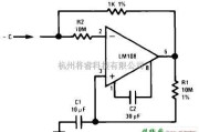 仪器仪表中的负电容乘法器电路图