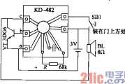 双向电子音乐门铃电路