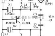 多种频率信号中的双频率晶体振荡器