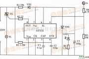 灯光控制中的利用LS7232构成的无级调光控制器电路图