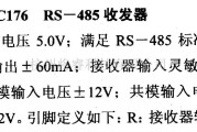 数字电路中的驱动器和通信电路引脚及主要特性SN75LBC176 RS-485收发器