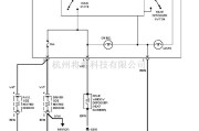 奥迪中的奥迪A4-96除雾器电路图（无天线放大器）