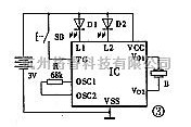 光电电路中的闪光球鞋电路设计