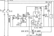 555构成的单相定量供电控制器电路图