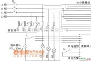 通信电源中的DUT07交流配电箱电原理电路图