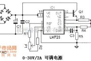 电源电路中的0-30V/2A电源的制作电路图