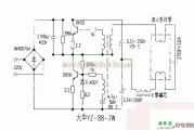 电源电路中的大华YZ-88-7W电子镇流器电路原理图