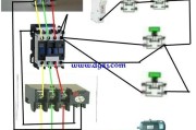 两地开关一个接触器接线图