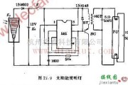 太阳能照明灯电路解析