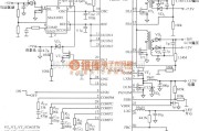 电源电路中的由MAX1802构成的多路输出数码相机电源电路图