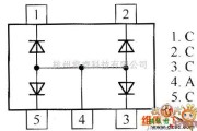 光敏二极管、三极管电路中的晶体二极管HM5.6FA内部电路图