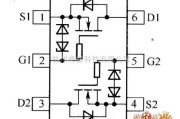 综合电路中的NTJD4001N、NTJD4401N内部电路图