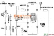 丰田中的丰田自动变速器并装有排气制动ECU的电控线路电路图