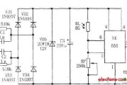 光控开光路灯自动控制电路原理