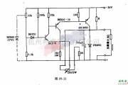 基础电路中的24V／3A晶体管调压器电子电路