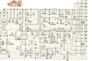 开关稳压电源中的步步高(AB105BK)开关电源电路图