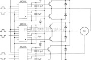 IGBT应用电路中的IR2110在三相桥式电机驱动电路中的应用电路图