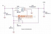 电源电路中的MP2104 5v转3.3v电平转换电路图