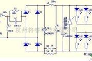 LED电路中的LED灯驱动的220V交流电供电路图