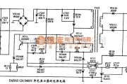 显示器电源中的DARAS CH-5403V型单色显示器的电源电路图