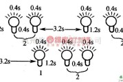 大宇中的大宇希望轿车代码“12”的闪烁顺序电路图