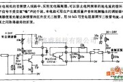 光电耦合器中的不受交流“嗡”声的干扰的光电隔离电路图