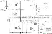 电源电路中的实用的USB接口锂离子电池充电器电路LTC4053作为控制器）