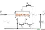 电源电路中的５端可调输出电压集成稳压器CW200的标准应用电路