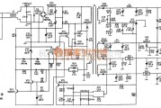 显示器电源中的CTX-C15型VGA高分辨率彩色显示器的电源电路图