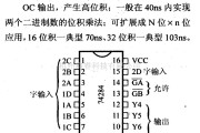 数字电路中的74系列数字电路74284,4×4位并行二进制乘法器（产生高位积）