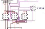 接触器实物接线图的设计图