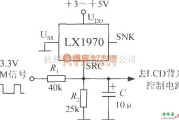 特种集成传感器中的由可见光亮度传感器LX1970构成的亮度调节电路